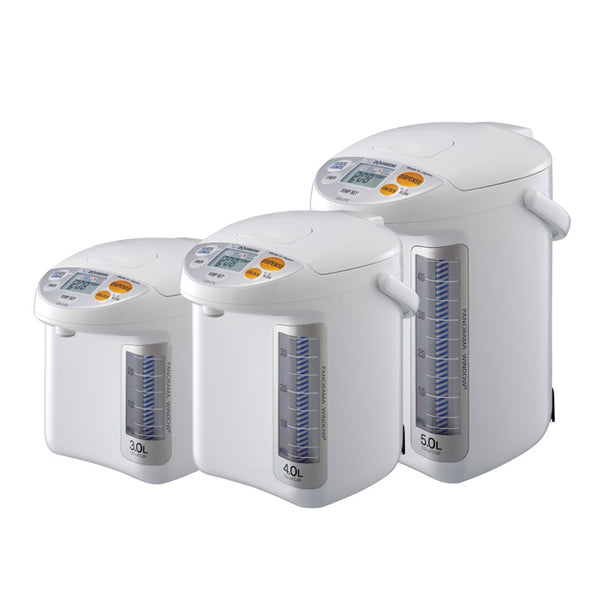  Zojirushi Micom Water Boiler and Warmer, 169 oz/5.0 L, White :  Home & Kitchen