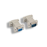 DB9F / HDDB15M VGA Adaptor Molded Beige