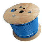 1000Ft Cat6A FTP 10G Riser (CMR) Solid Shielded Bulk Cable Blue