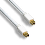 3Ft Mini DisplayPort Cable Male to Male White