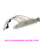 2-Port USB 2.0 Motherboard Adapter