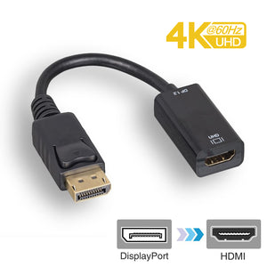 DisplayPort To HDMI or VGA Adapter